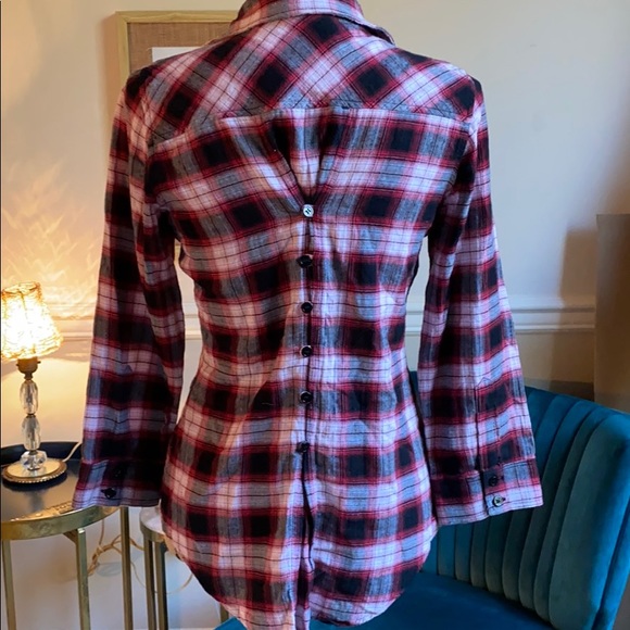 Plaid button down shirt - Picture 3 of 5